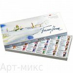 Набор акварели &quot;Белые ночи&quot; 24 цв/кюветы/картонная коробка, Невская палитра