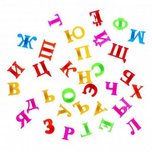 IQ-ZABIAKA Обучающий набор магнитные буквы с карточками «Учим буквы», по методике Монтессори