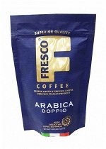 Кофе растворимый Fresco Arabika Doppio сублимированный с молотым, м/у 190 г.
