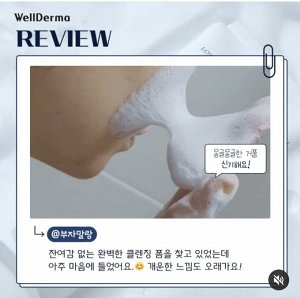WellDerma Пенка для умывания с низкомолекулярным коллагеном Sapphire Low Molecular Marine Collagen Perfect Cleansing Foam, 150 гр