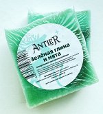 Натуральное мыло Зеленая глина и мята
