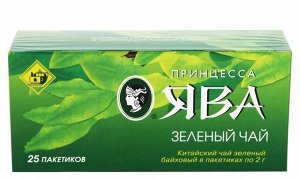 Чай Принцесса Ява зел 25пак х 2гр  с/я