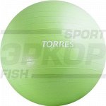 Мяч гимнастический Torres 55 см эласт ПВХ антивзрыв насос (х3)