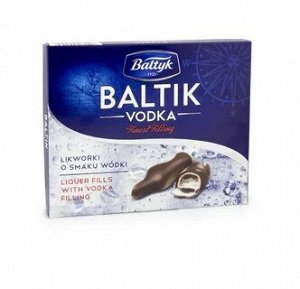 Конфеты в темном шоколаде BALTIK VODKA со вкусом водки, 150 гр.