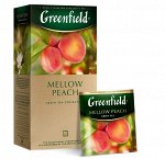Зеленый чай в пакетиках Greenfield Peach Mellow, 25 шт