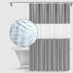 Отличные шторы для ванной комнаты! 3D дизайн