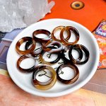 Кольцо из Агата цельное