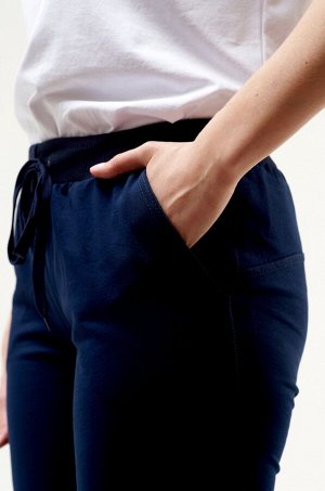 Женские брюки из футера двухнитки