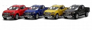 Машина мет 1:38 Mercedes-Benz X-Class пикап в инд. кор. ,12см, в ассорт.