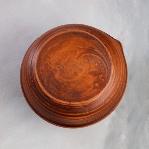Ростер "Домашние традиции", гладкий, красная глина, 24х23х15 см