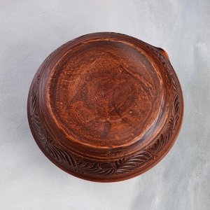 Ростер "Домашние традиции", декор, красная глина, 24х23х15 см