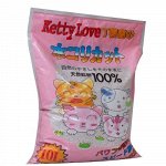 Наполнитель  &quot;Ketty Love&quot; 10л. (Мята), Комкующийся