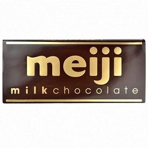 Шоколад c насыщенным сливочно-шоколадным вкусом Meiji milk chocolate / Мейджи  50 гр Японские сладости