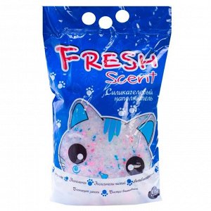 Силикагелевый нап-ль "Fresh Scent" 3,2л. "Цветные гранулы" (б/з)