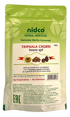 Порошок для очищения организма Трифала Чурна Triphala Churn Nidco 100 гр.