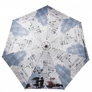 Зонт с куполом 92см, автомат, FABRETTI P-20205-13