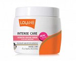 Кератиновая маска для восстановления и утолщения волос Lolane Intense Care Keratin Repair Mask for volumizing