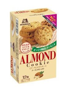 MORINAGA Almond Cookie - песочное печенье с миндалем