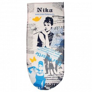 Чехол для гладильной доски Nika, 130x52 см, рисунок МИКС