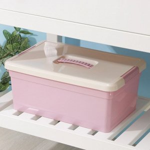 Контейнер для хранения с крышкой Kid's Box, 10 л, 37,5x25,5x16 см, цвет МИКС