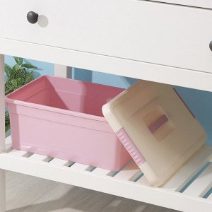 Контейнер для хранения с крышкой Kid's Box, 10 л, 37,5x25,5x16 см, цвет МИКС