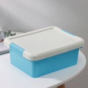 Контейнер для хранения с крышкой Kid's Box, 3 л, 25x20x10 см, цвет МИКС