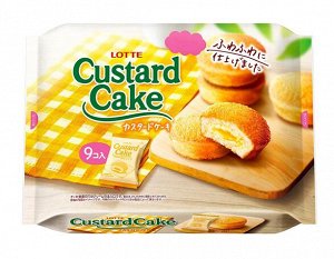LOTTE Custard Cake - пирожное с заварным кремом