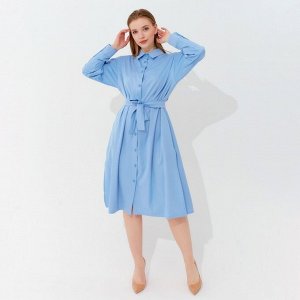 Платье женское MINAKU: Casual collection, цвет голубой