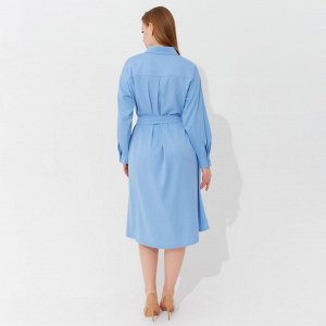 Платье женское MINAKU: Casual collection, цвет голубой