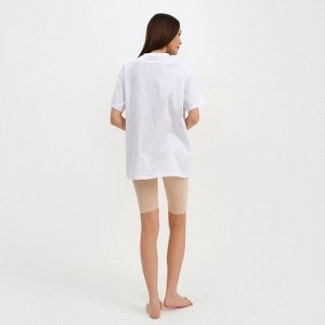 Пижама женская (футболка и шорты) KAFTAN Coffee размер, цвет белый