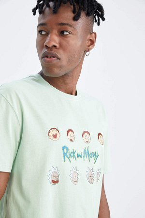 Defacto Fit Rick and Morty Licensed Regular Fit Пижамный комплект