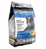 ProBalance Adult Sterilized сухой корм для стерилизованных кошек 400гр