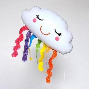 Шар фольгированный 24" «Облако с дождиком», фигура