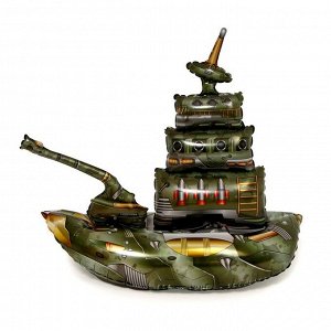 Шар фольгированный 36" «Военный корабль»