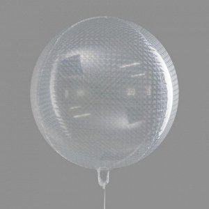 Шар полимерный 24", сфера, цвет прозрачный