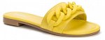 927027/01-07 желтый иск.кожа женские туфли открытые