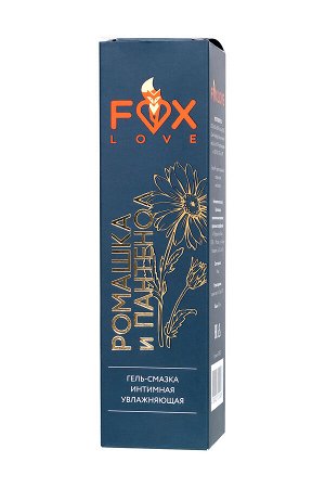 Интимная гель-смазка Foxlove "Ромашка и Пантенол" на водной основе, 200 мл