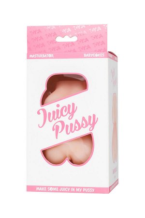 Мастурбатор реалистичный TOYFA Juicy Pussy Babycakes, TPE, телесный, 14,5 см