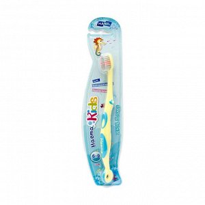 Зубная щетка «Children Tooth brush Seahorse»  BLUE для детей от 6 до 9 лет