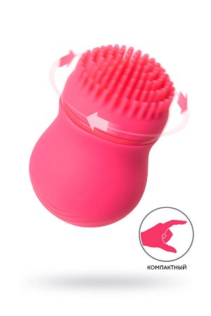 Стимулятор клитора PPP CURU-CURU BRUSH ROTER, ABS-пластик, розовый, 5,5 см