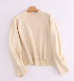 Женский свитер oversize, цвет абрикосовый