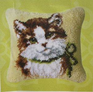 Набор для вышивки подушки "Животные"