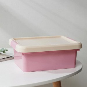 Контейнер для хранения с крышкой Kid's Box, 3 л, 25x20x10 см, цвет МИКС