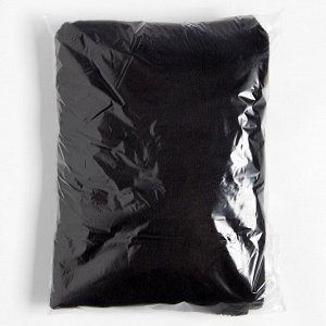 Полотенце банное Экономь и Я «Парео» 68х150 см, цвет черный, 100%хл с AIRO, 320 г/м2
