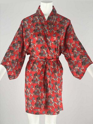 Халат-кимоно домашний