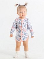Боди длинный рукав &quot;Funny Bunny&quot; для новорождённой (9061058)
