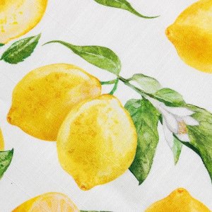 Дорожка "Этель" Лимоны 40х147 см, 100% хл, репс 210 г/м2