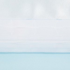 Портьера Этель «Саванна» без держателя, цвет голубой, 110х260 см, блэкаут, 100% полиэстер