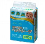 Пеленки для собак Hush Pet 33*45см (100 шт) Япония