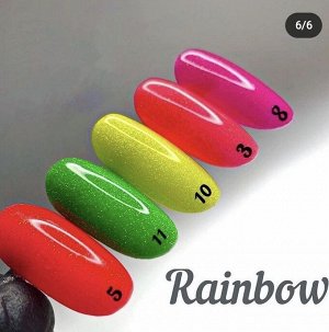 Гель Лак Grattol Rainbow  НЕОН